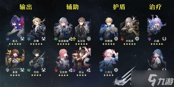 崩坏星穹铁道新手期详细配队攻略