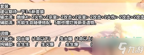 原神迪希雅带什么圣遗物-3.5版本新角色迪希雅圣遗物搭配推荐