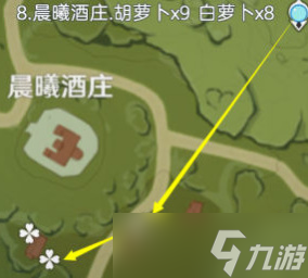 《原神》胡萝卜采集攻略