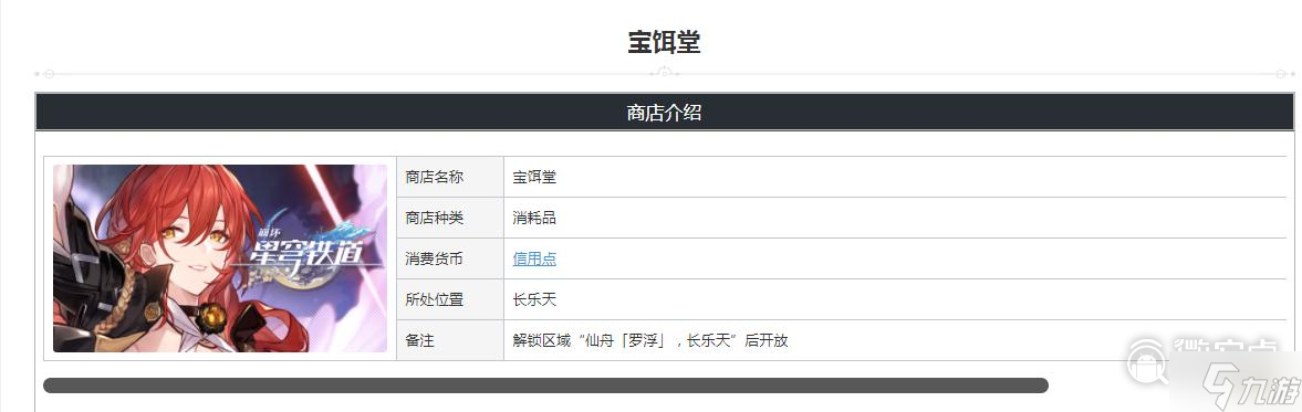 崩坏星穹铁道宝饵堂商店解锁方法攻略
