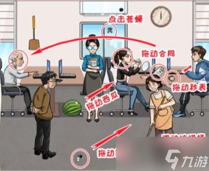 《看你怎么秀》找到办公室隐藏大佬过关攻略