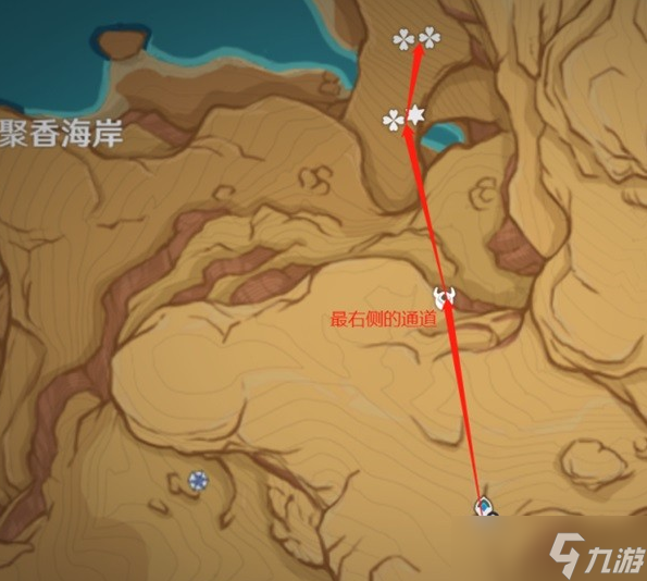 原神悼灵花采集线路