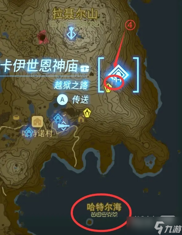 《塞尔达传说王国之泪》资源点位置详情