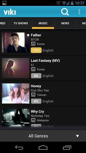 Viki 精彩影视剧和音乐MV手机版图3