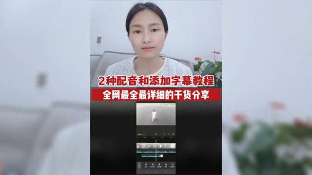 最全面的两种添加配音和字幕教程，轻松掌握#中视频#教程