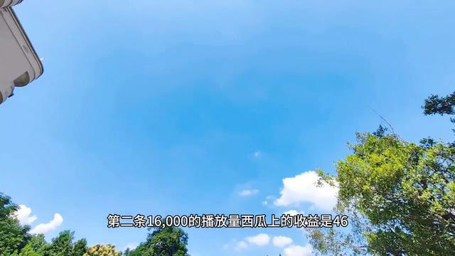 西瓜7万播放量和抖音16万播放收益揭秘: 到底赚了多少？