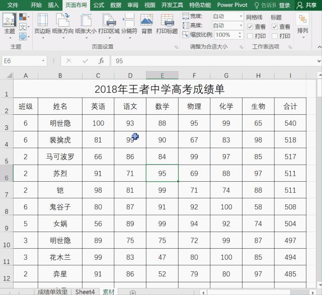 Excel打印必学的5个小技巧！