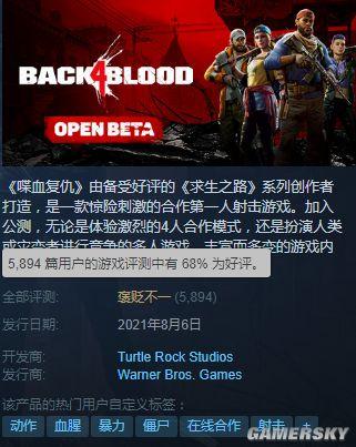 《喋血复仇》B测Steam褒贬不一：价格高昂是否物有所值？