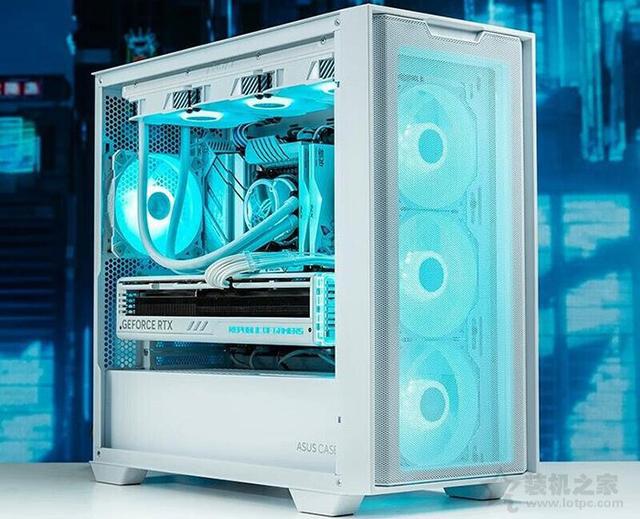 白色电脑主机配置：i5 13600KF和i7 13700KF搭配RTX4070Ti共享1.2万像素