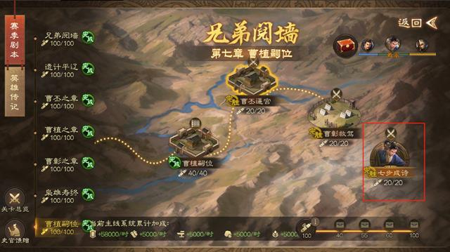 《三国志·战棋版》S5外传三：七步成诗，攻略完美通关指南