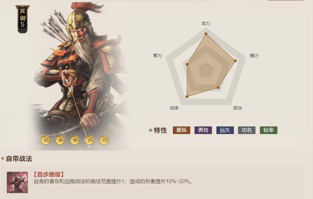 三国志战棋版：深入挖掘蜀国射手黄忠的能力特点