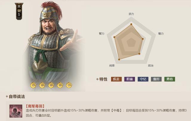 深度剖析三国志战棋版中蜀国橙武将王平的叠伤害弓手能力