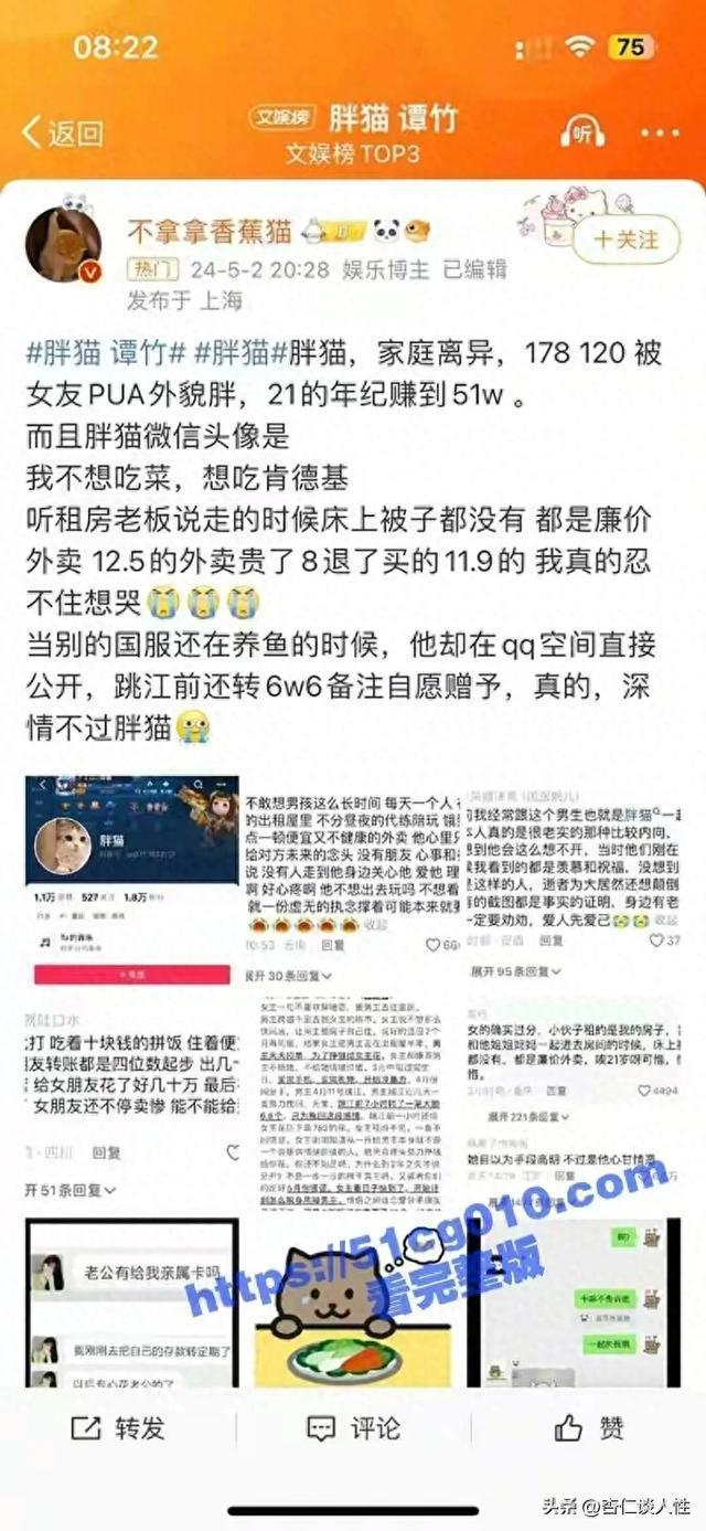 胖猫之死引发思考：从四个方面看其性格偏激