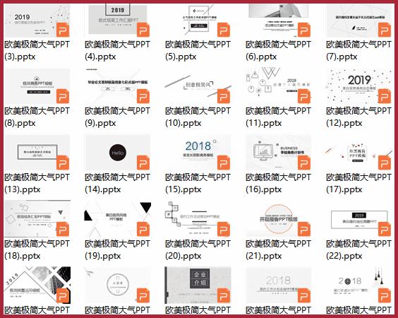 500强企业高端PPT模板大放送，再也不用担心做不出高逼格演示文稿了！