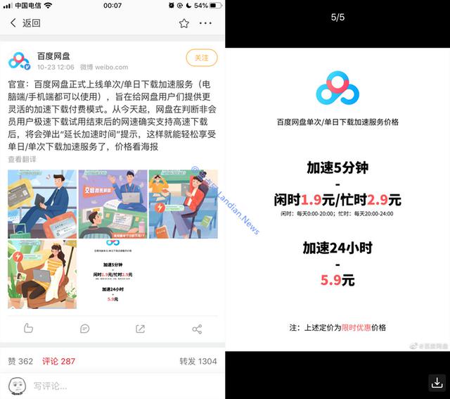 评测：百度网盘单次购买加速下载值不值得？我們帮你体验了下是否值得花钱进行加速下载。