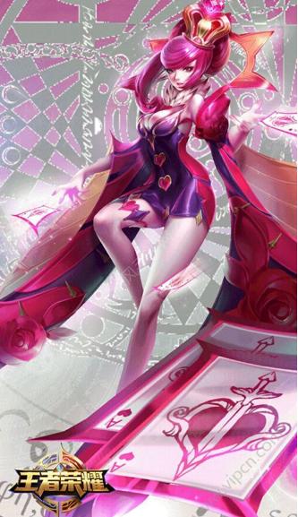 王者荣耀女英雄原画皮肤欣赏：倾城倾国美貌尽显