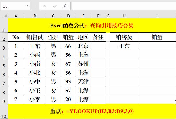 Excel数据查询引用，7种高手应用技巧，掌握2个以上都是高手