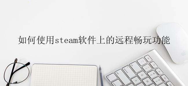 如何使用steam软件上的远程畅玩功能