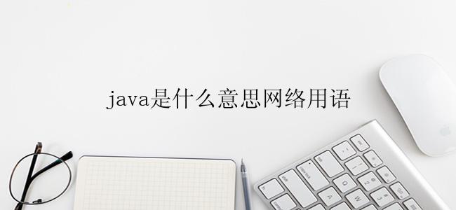 java是什么意思网络用语