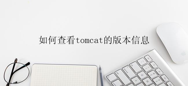 如何查看tomcat的版本信息