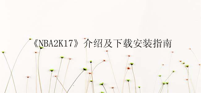 NBA2K17怎么下载安装？