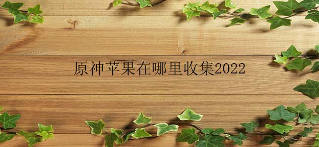 原神苹果在哪里收集2022