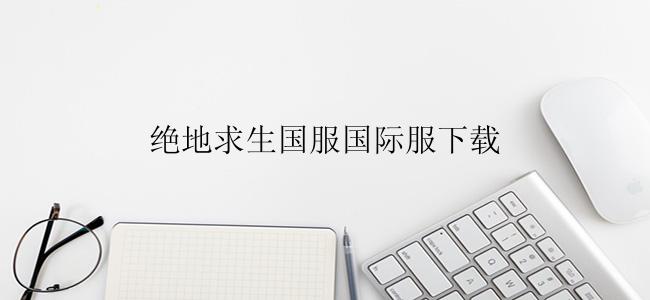 绝地求生国服国际服下载