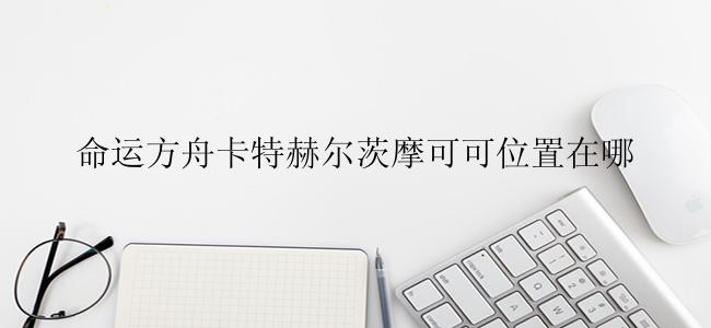 命运方舟卡特赫尔茨摩可可位置在哪