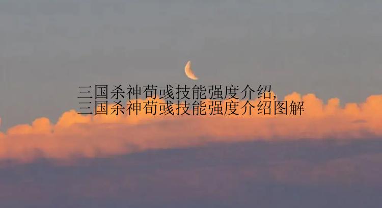 三国杀神荀彧技能强度介绍,三国杀神荀彧技能强度介绍图解